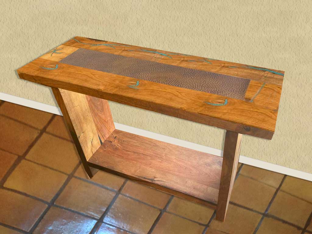 Mesquite with Copper Table