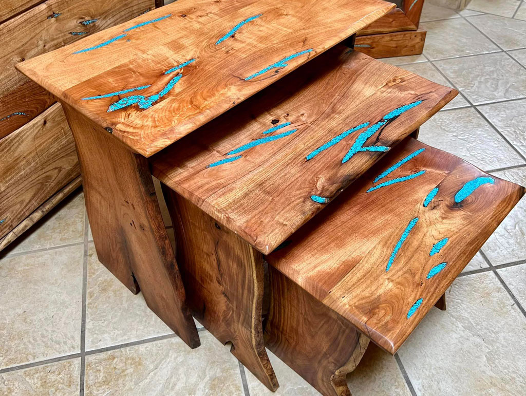 Mesquite Nesting Tables
